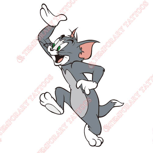 Tom and Jerry Customize Temporary Tattoos Stickers NO.882
